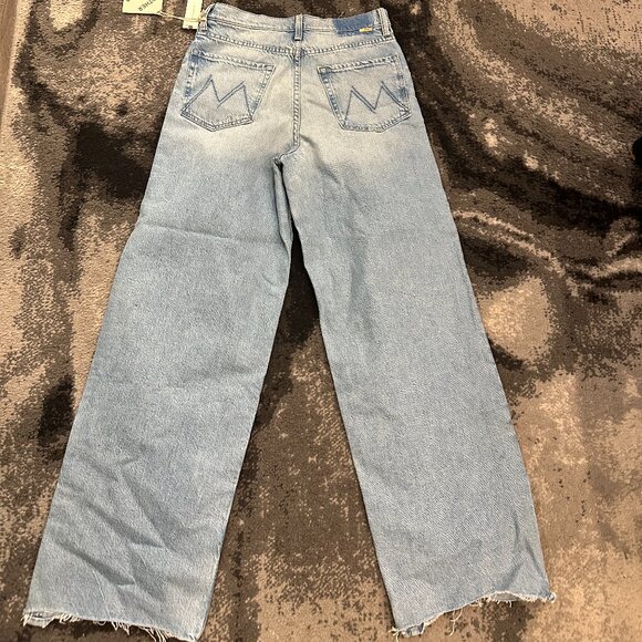 Mother Superior High Waisted Spinner Zip Chew We Bounced Jeans - Picture 9 of 11